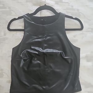 Black Sleeveless Top